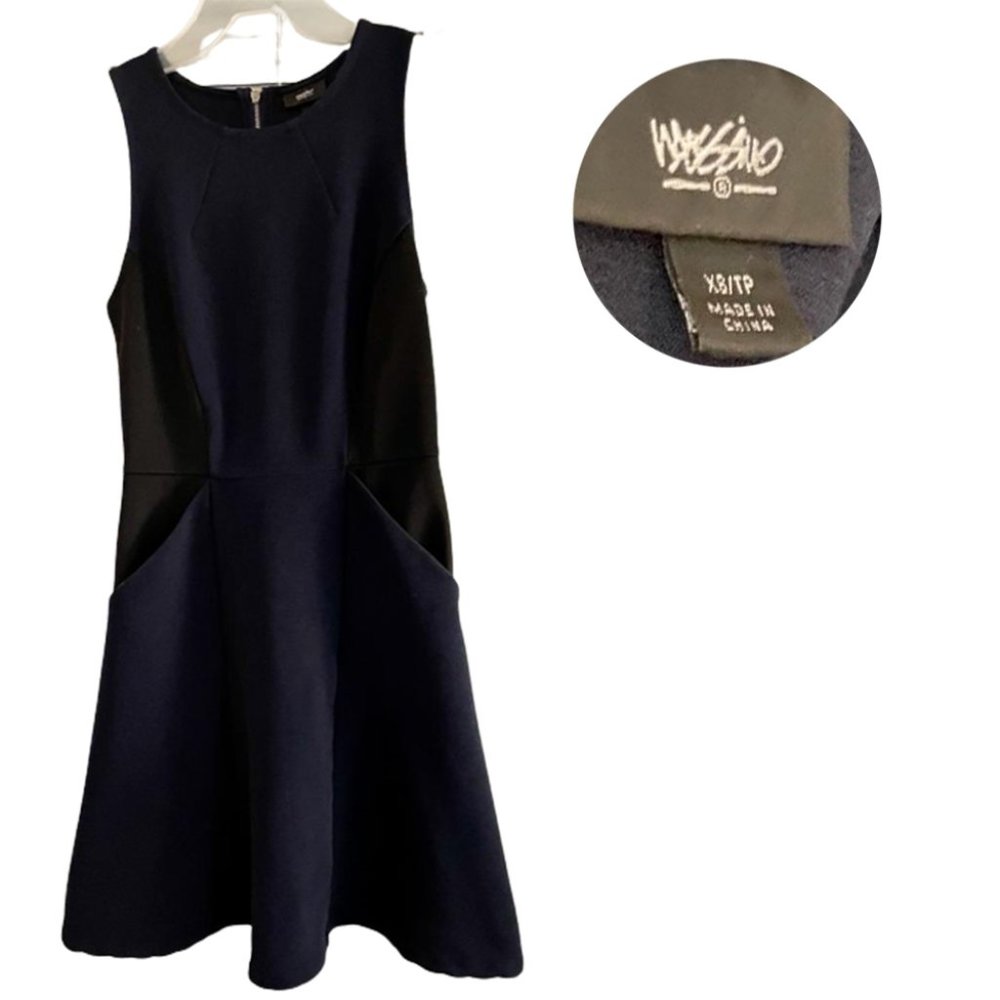 Mossimo Black Fit & Flare Dress XS